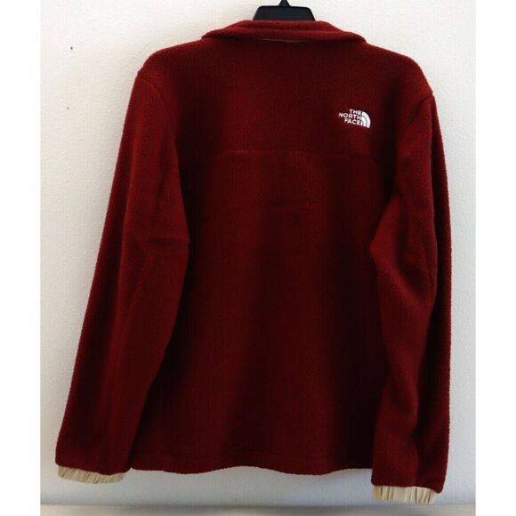 The North Face NF0A7V3O6R3 Men's Sz L Cordovan Red Parkview Fleece Jacket - Picture 2 of 5